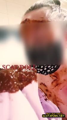 Scat Doll – Panty Pooping, Smearing, Smelling, Gagging – Amateurs